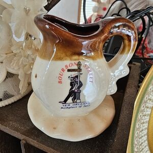 Vintage NOLA pitcher shaped shot glass trinket.